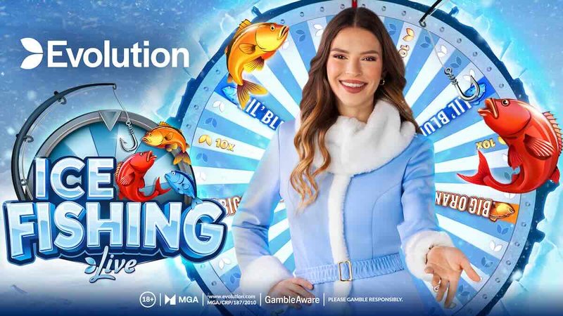 Ice fishing casino game in Canada